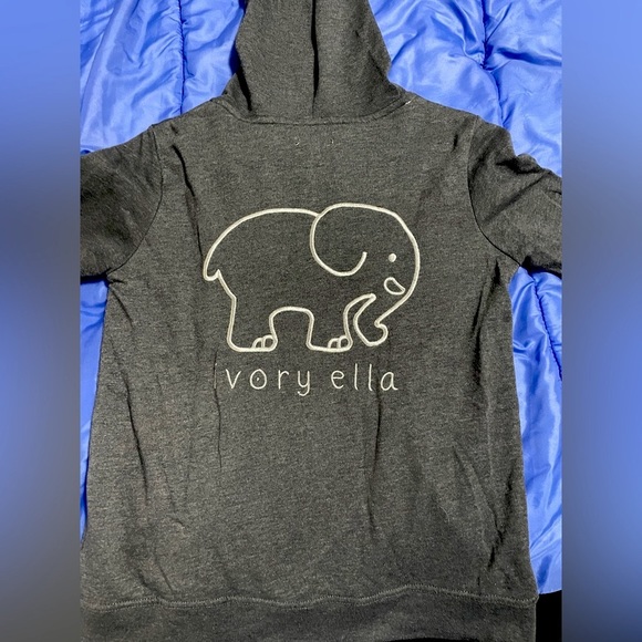 Ivory Ella Hoodie - Picture 2 of 2